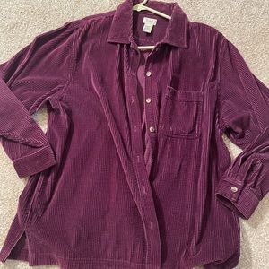 Vintage women’s corduroy shirt/jacket